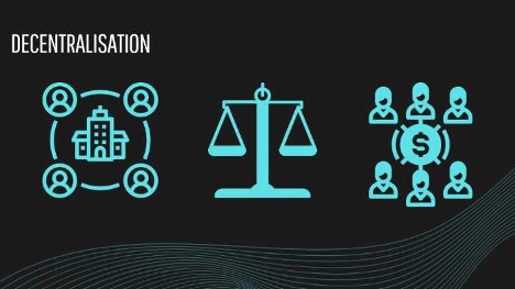 Web 3.0 illustration: Decentralisation