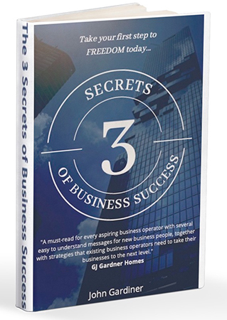 Book cover - 3 Secrets of Business Success