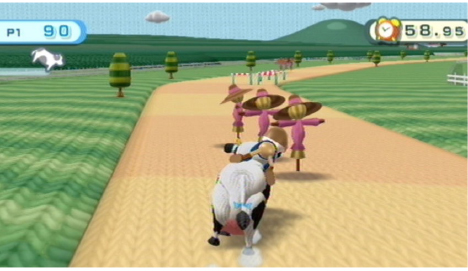 Steve Glaveski - racing cows Wii game