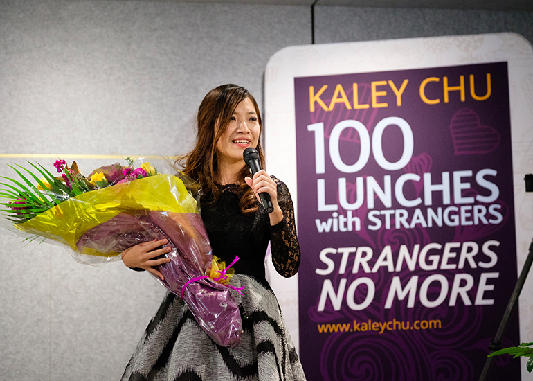 Kaley Chu book launch