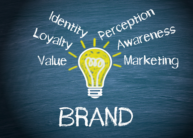 Brand value, loyalty, identity, perception, awareness and marketing
