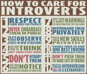 I am an introvert. Now they tell me!