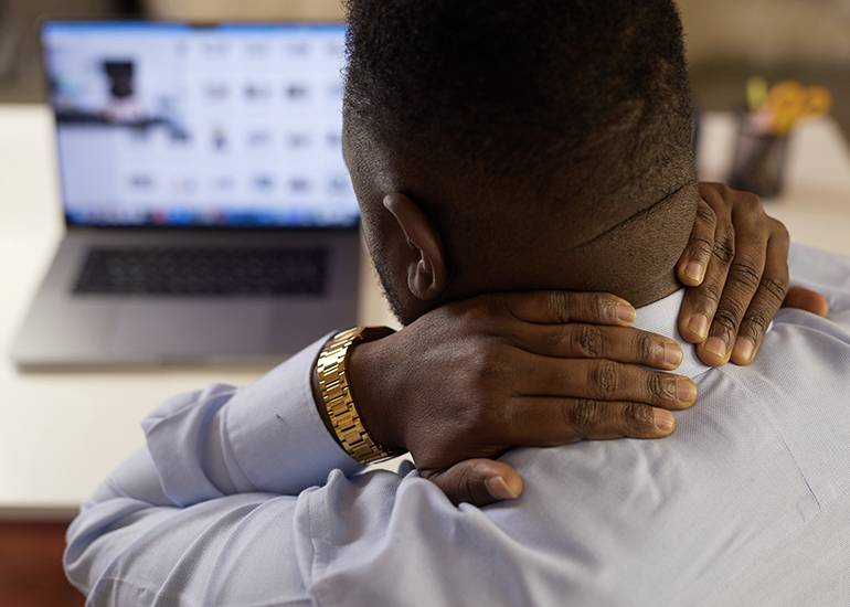 Working at a desk all day? 6 tips for better posture