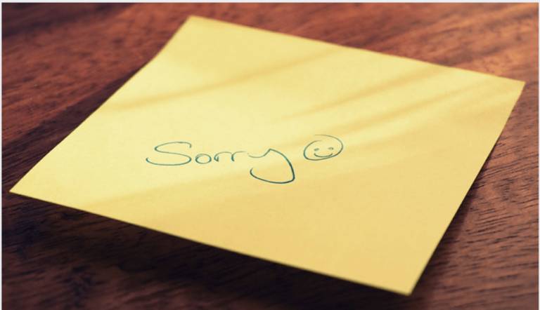 The 4 stages of an effective apology