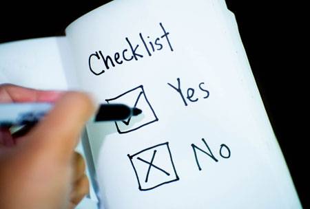 Ticked off: your first year checklist