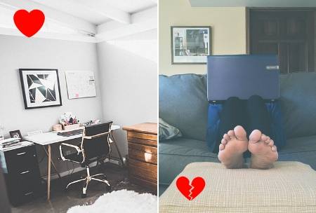 Offices on Instagram versus offices in real life