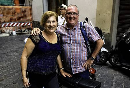 15 minutes with members Dave and Anna Harrison