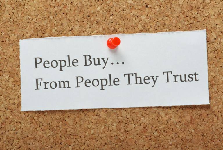 Want me to trust you? Here's what you need to do