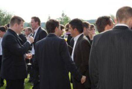 Say thank you by creating business connections