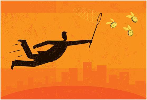 Can't pay your bills? Then why are you off chasing butterflies?