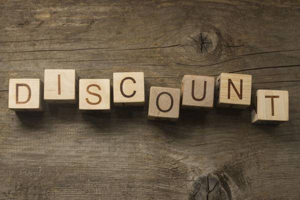 The trouble with offering discounts