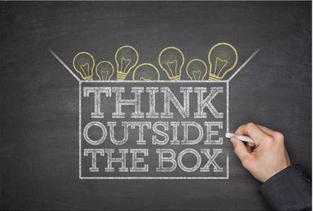 'Think outside the box'. What does that actually mean?