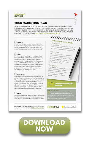 Flying Solo Starting Out Kit - checklist 3