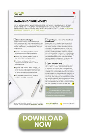 Flying Solo Starting Out Kit - checklist 4