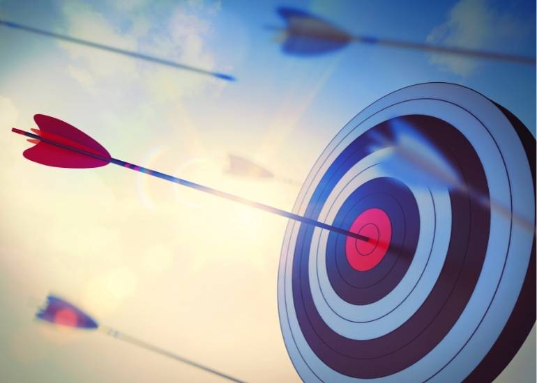 hitting the bullseye