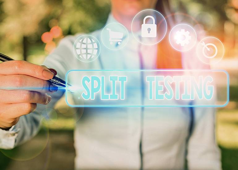 Split testing