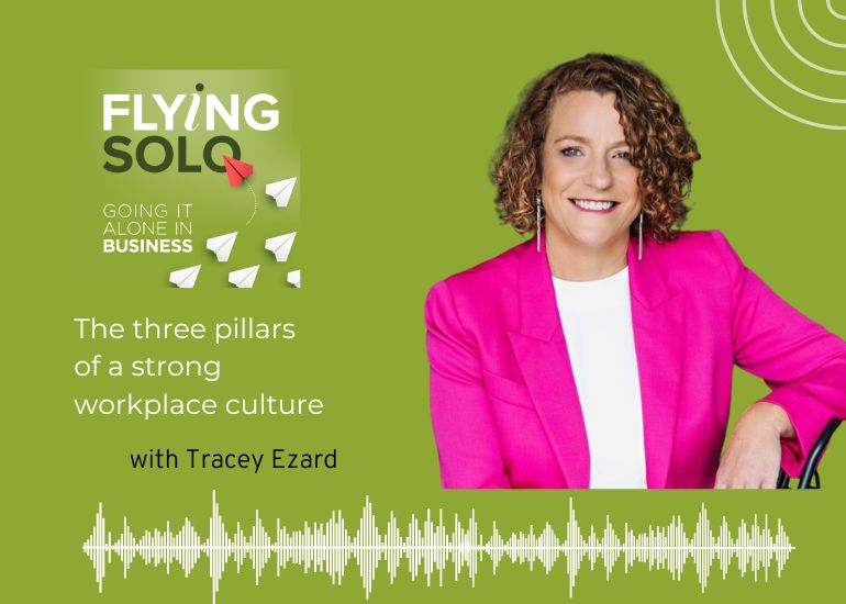 Tracey Ezard - Flying Solo podcast
