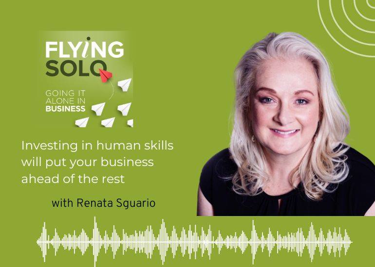 Renata Sguario on the Flying Solo podcast
