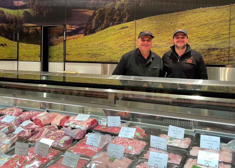 Grange Meat Co - father and son