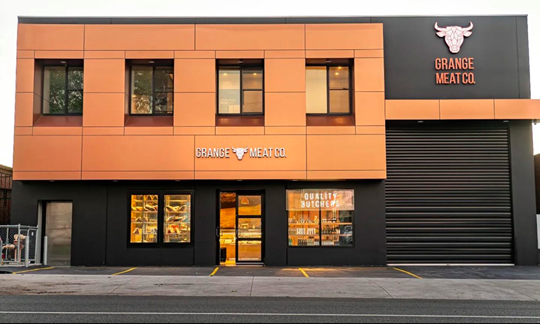 Grange Meat Co. shopfront