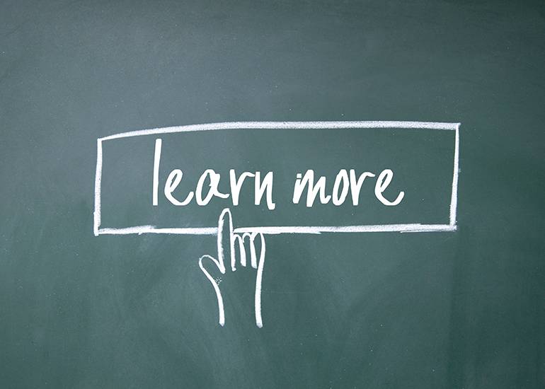 learn more infographic button