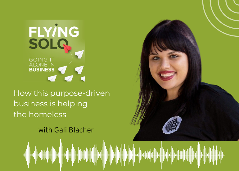 Gali Blacher on Flying Solo