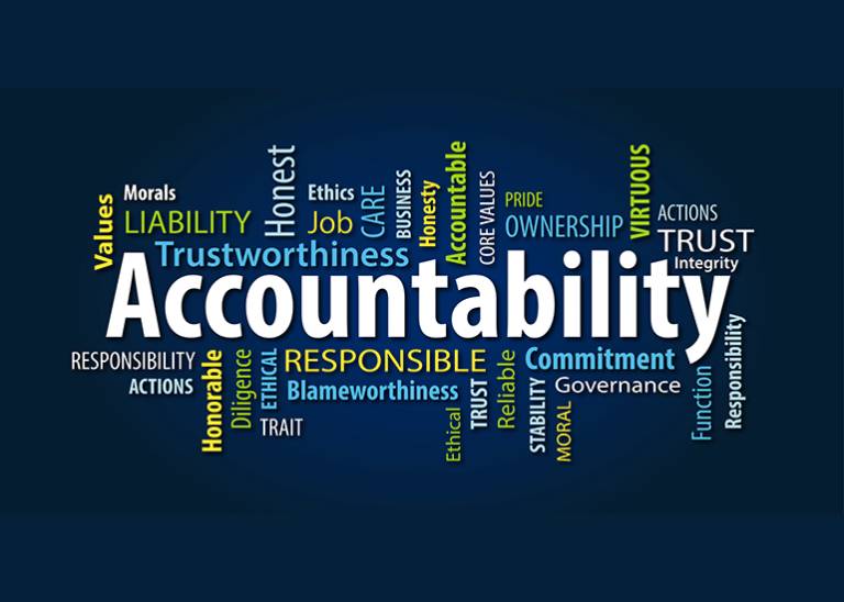 Why accountability is my word of the year