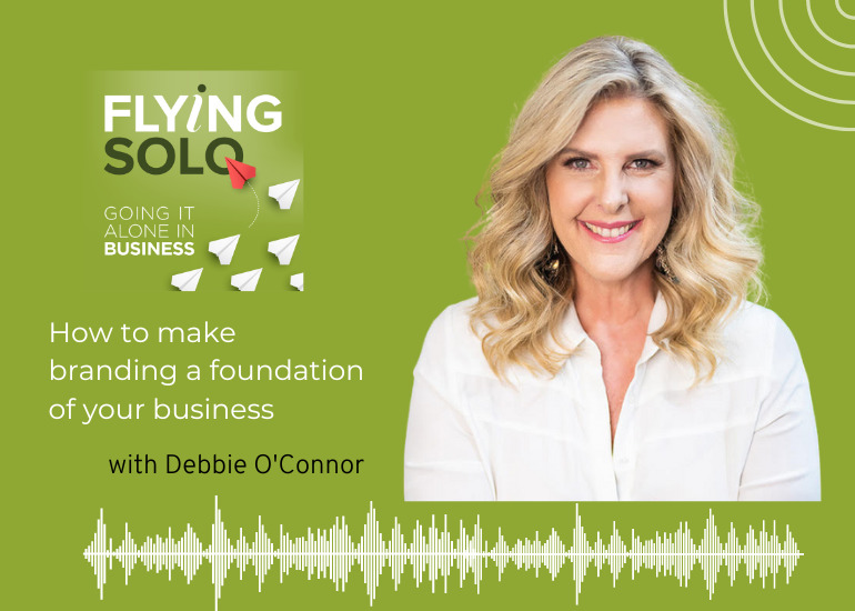 Debbie O’Connor on the Flying Solo podcast