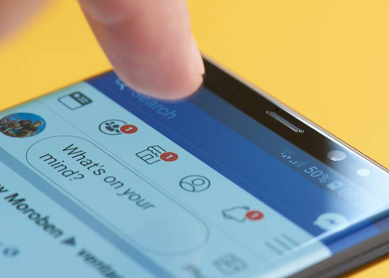 facebook notifications on phone