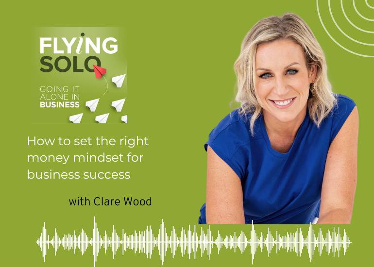 Clare Wood on Flying Solo podcast