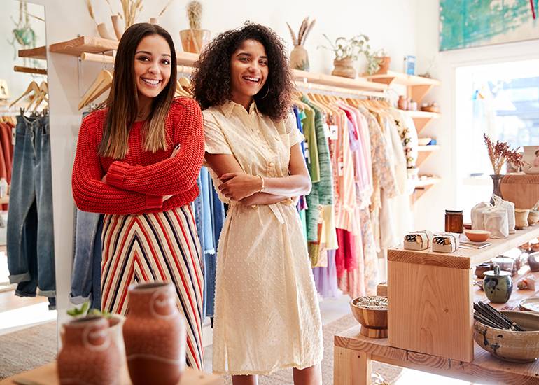 female entrepreneurs in fashion boutique women in business