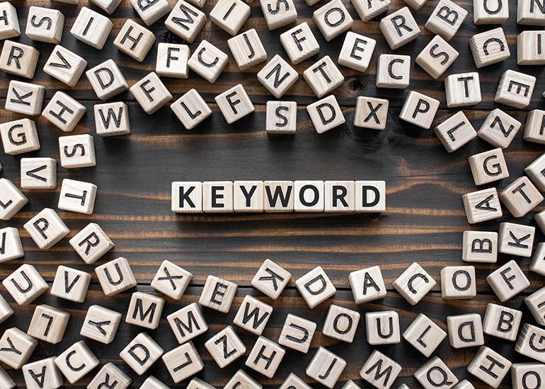 keywords digital marketing