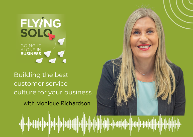 Flying Solo podcast, Monique Richardson