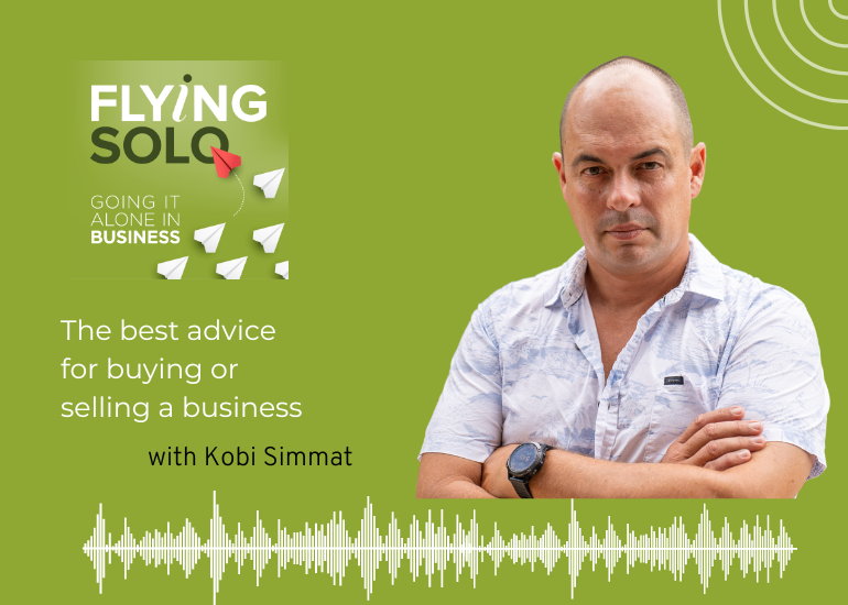 Kobi Simmat on Flying Solo podcast