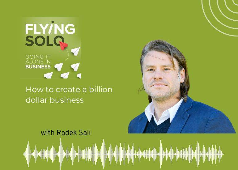Radek Sali flying Solo podcast