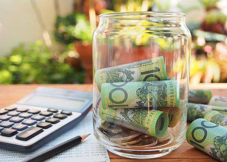 money in a jar - business finances given a spring clean