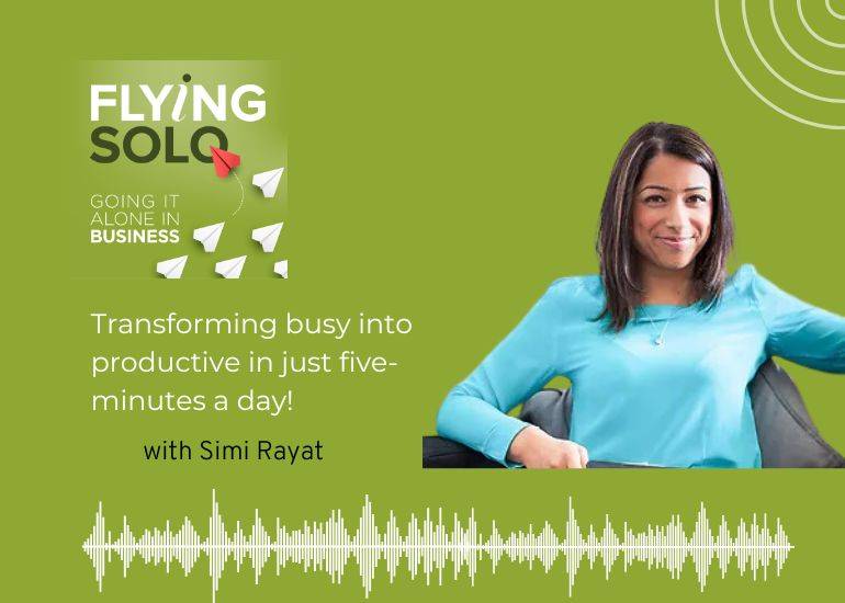 Simi Rayat Flying Solo podcast