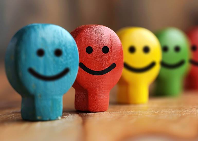 happy customer - smiling emojis