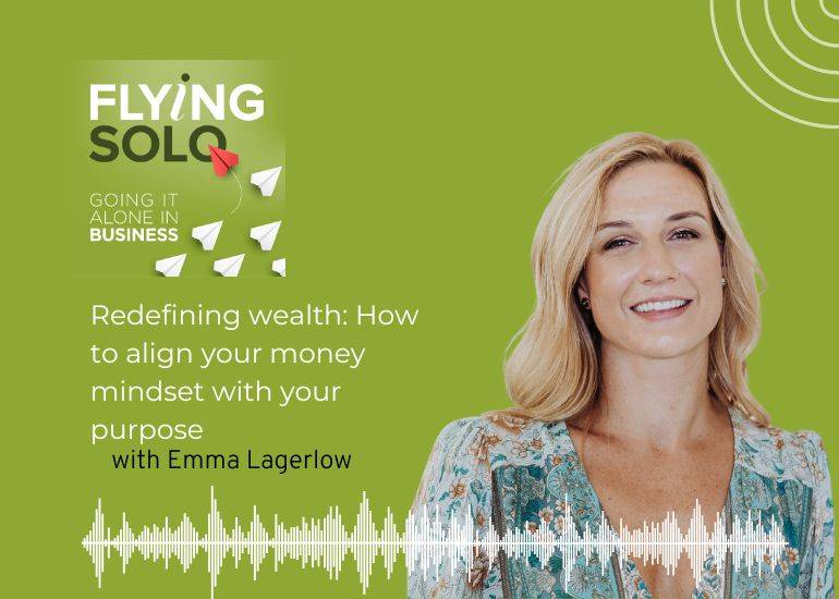 Emma Lagerlow Flying Solo podcast