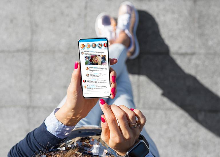 social media post