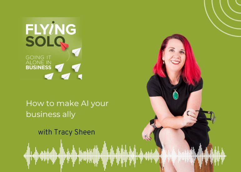 Tracy Sheen Flying Solo podcast