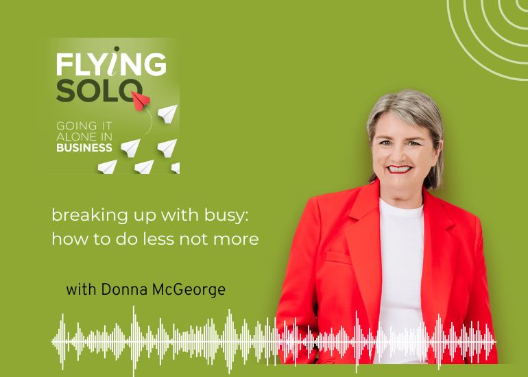Breaking up with busy: How doing less can boost your productivity