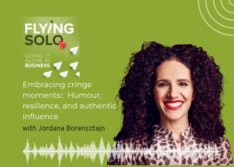 Embracing cringe moments: Jordana Borensztajn on humour, resilience and authentic influence